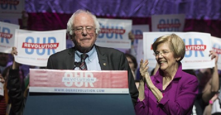 Senators Bernie Sanders and Elizabeth Warren